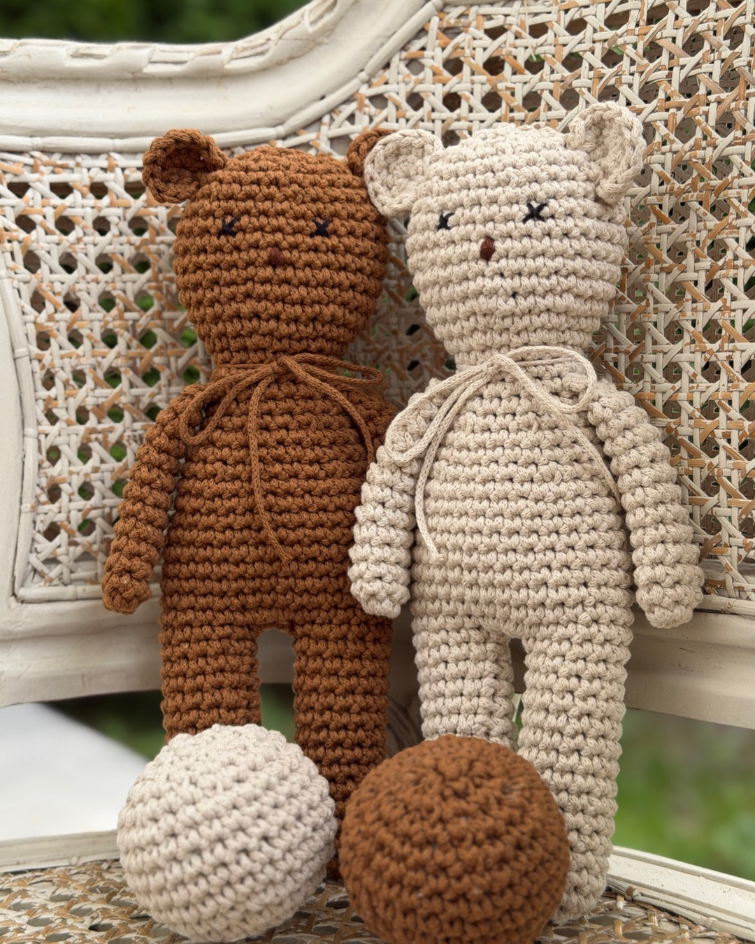 Teddy Caramel and Teddy Cotton