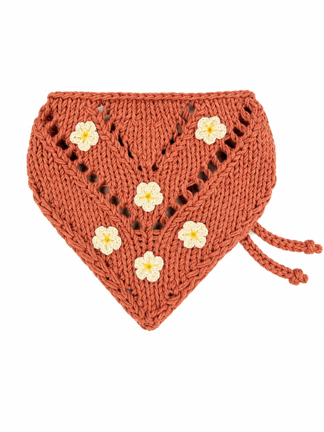 Bandana ażurowa Flowers - obrazek 2