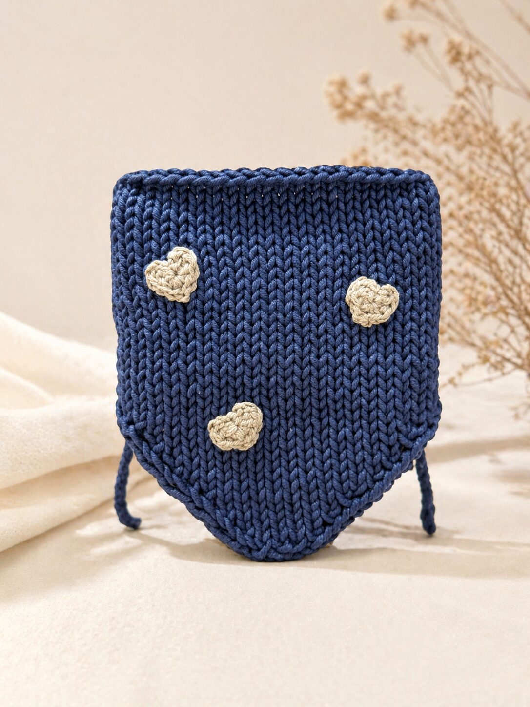 Bandana Hearts Blue