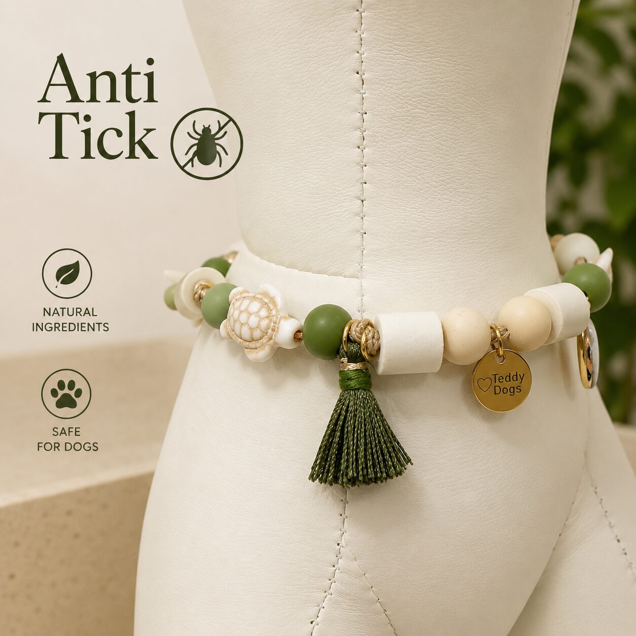 Naszyjnik Anti Tick Natural - obrazek 2